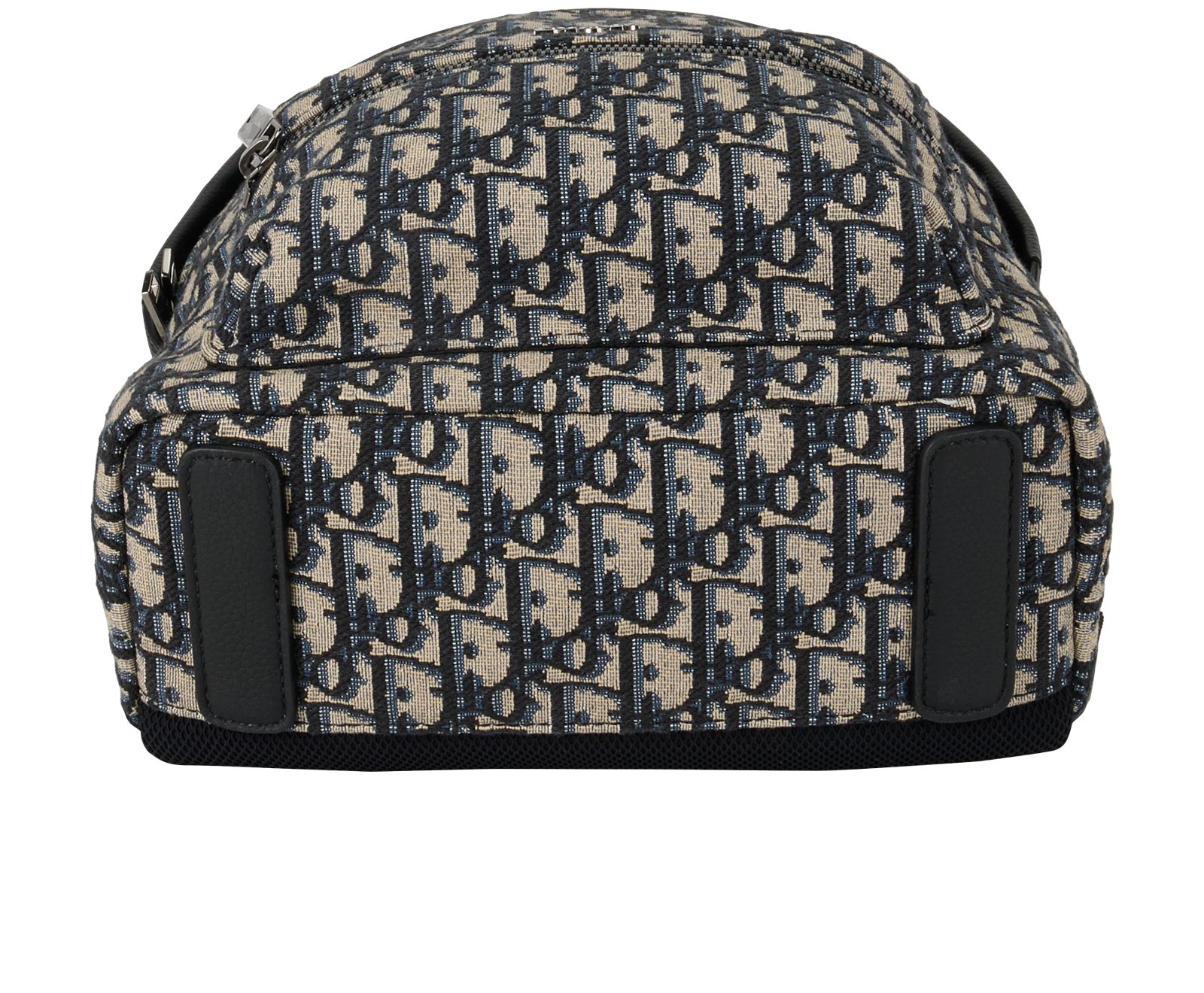 Small Rider Backpack, &pound;1,100, Handbags, Beige/Blue, Canvas, Top view